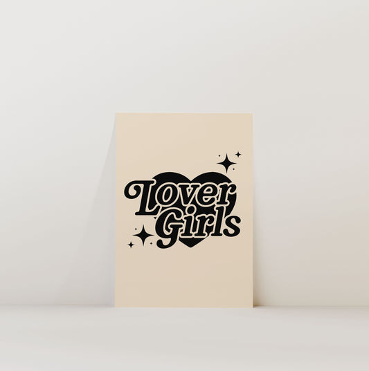 LOVER GIRL PRINT