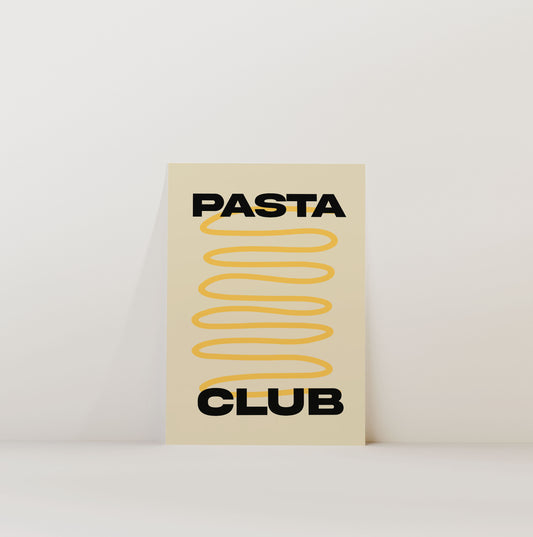 PASTA CLUB PRINT