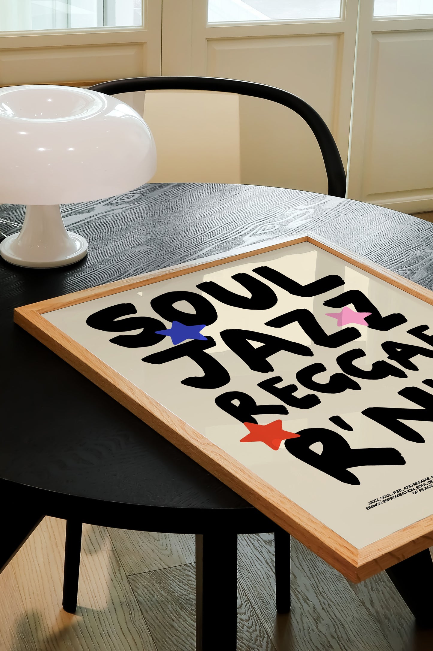 SOUL JAZZ REGGAE R'N'B PRINT