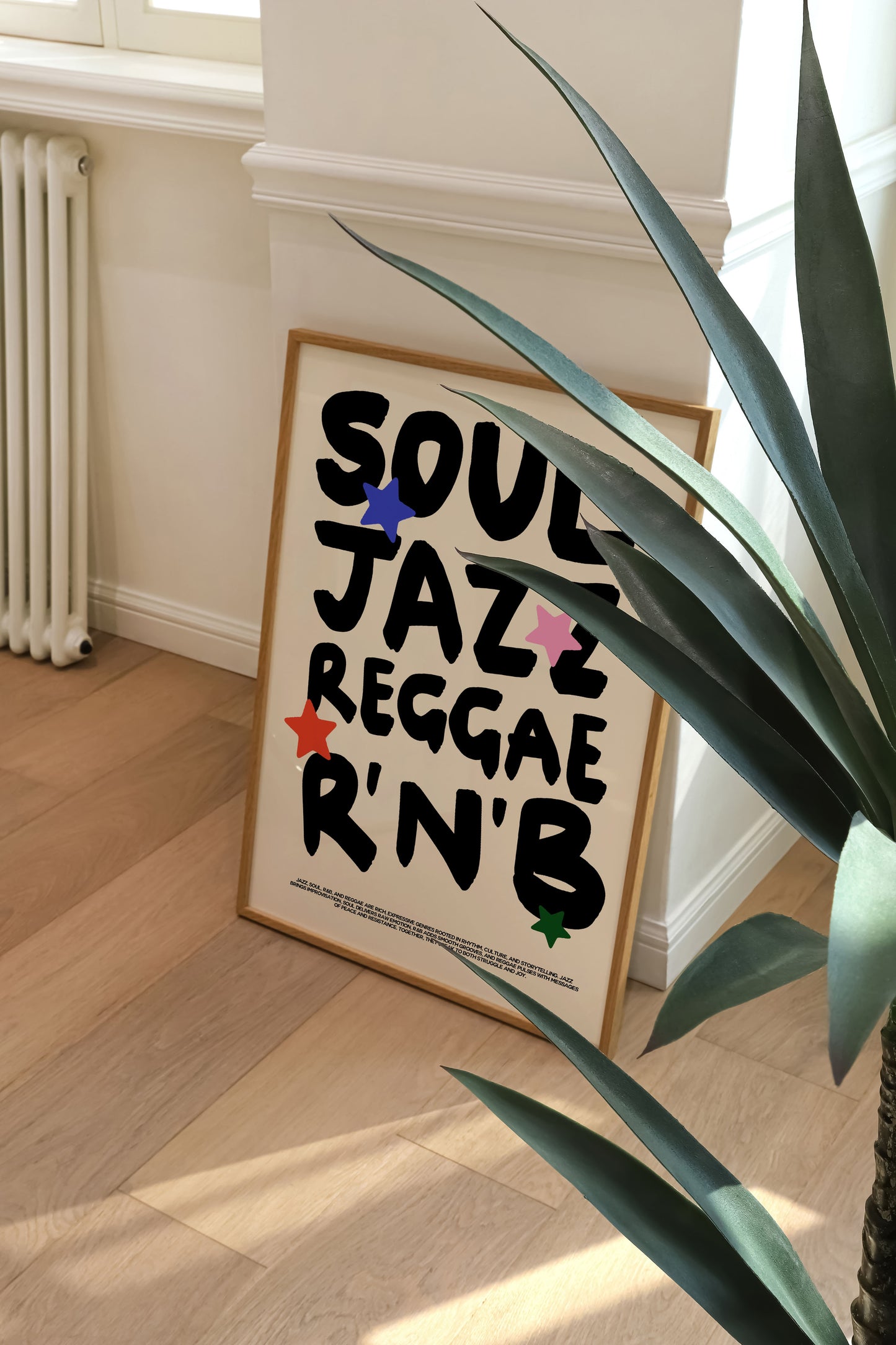 SOUL JAZZ REGGAE R'N'B PRINT