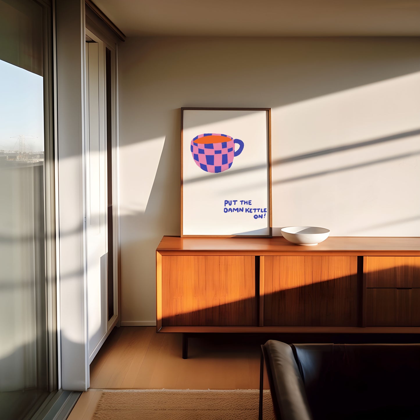 PUT THE KETTLE ON PRINT