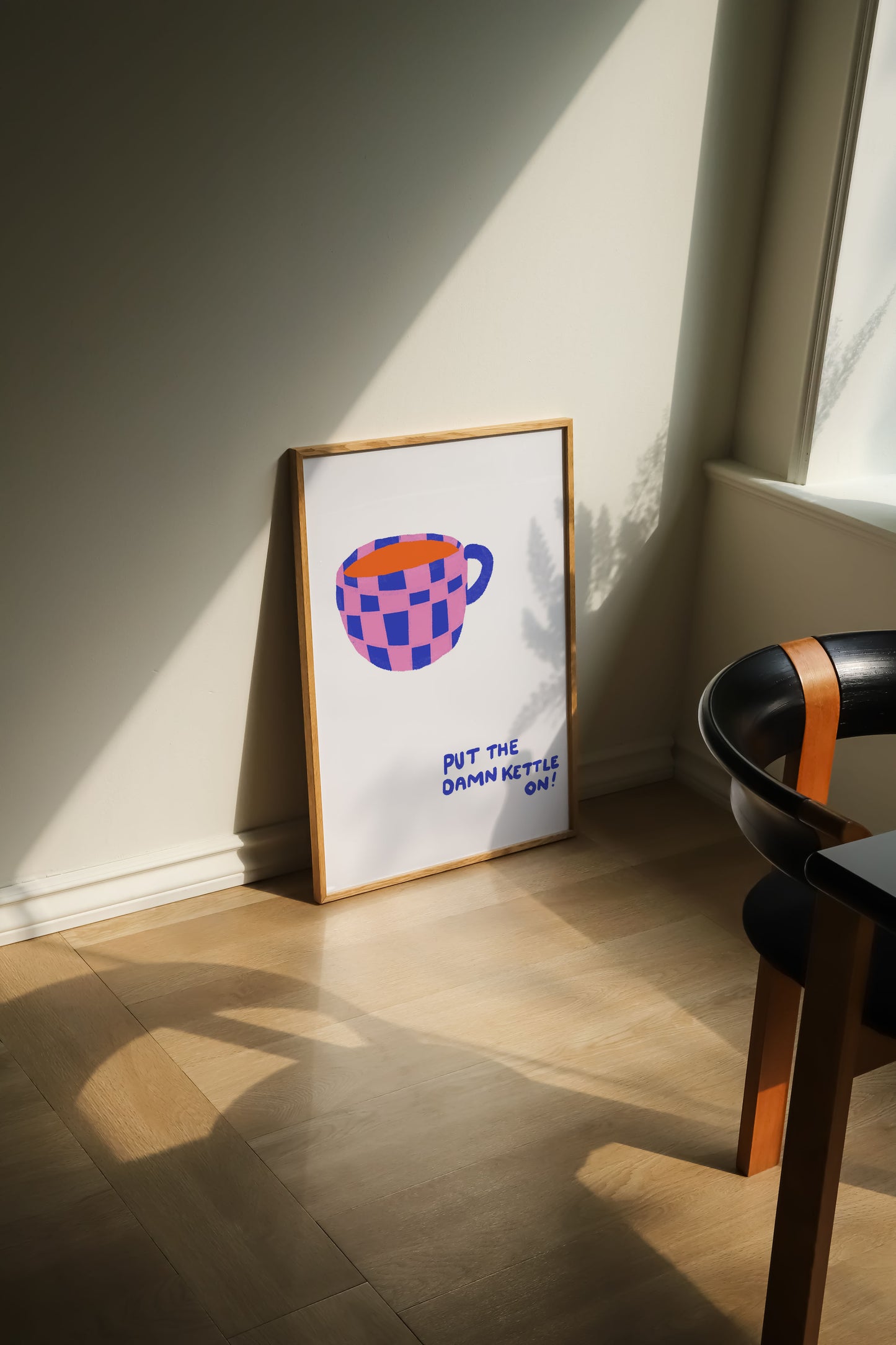 PUT THE KETTLE ON PRINT