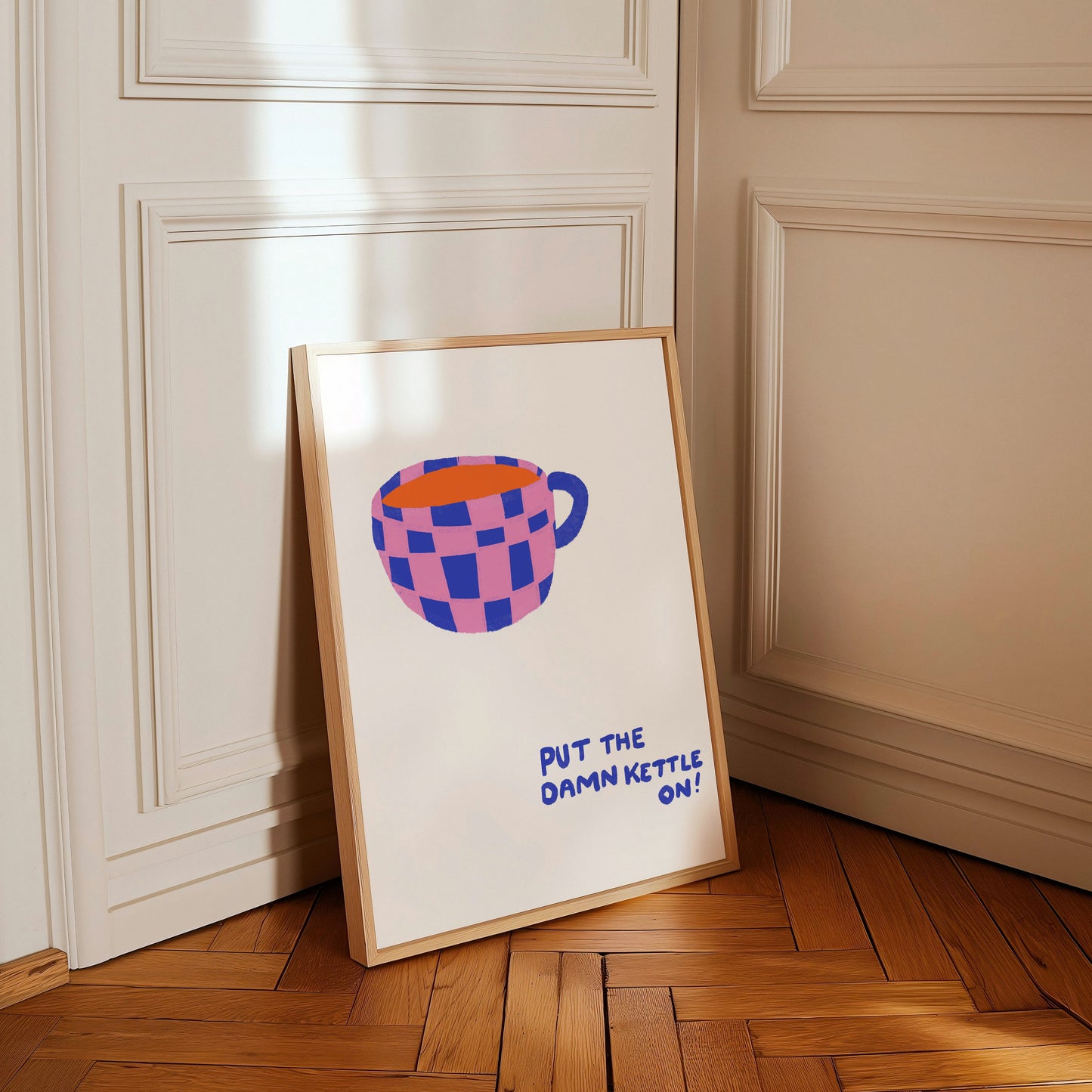 PUT THE KETTLE ON PRINT