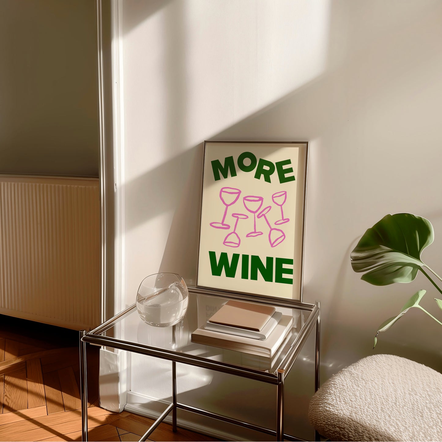 MORE WINE PRINT