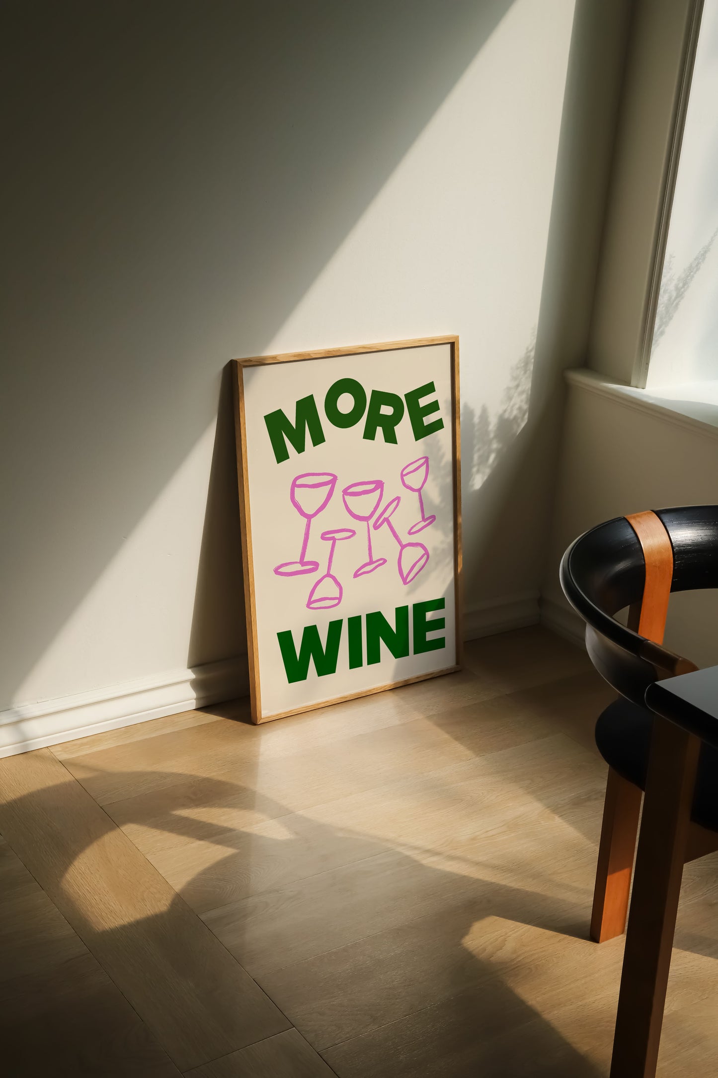 MORE WINE PRINT