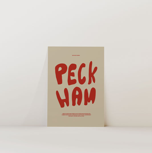 PECKHAM SE PRINT