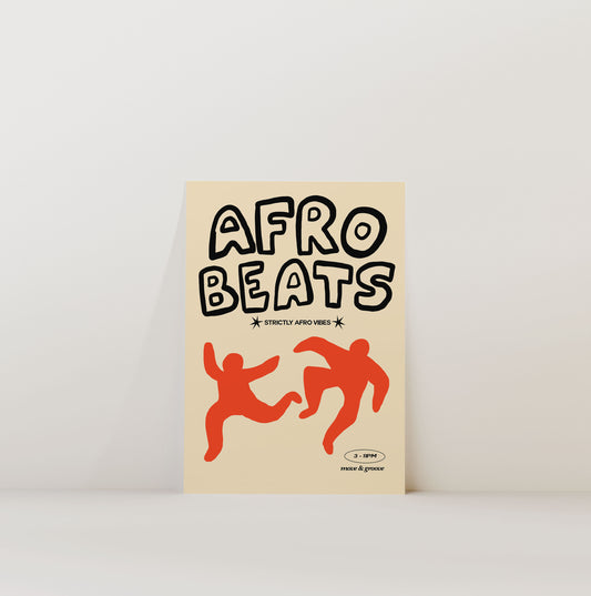 AFRO BEATS PRINT