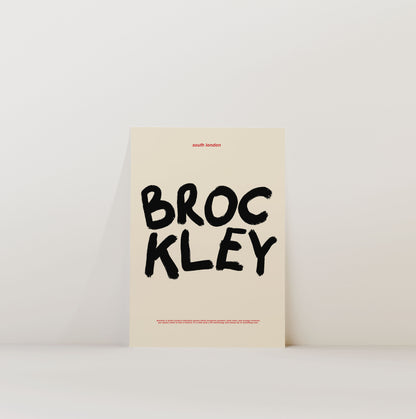 BROCKLEY PRINT