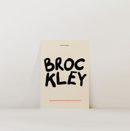 BROCKLEY PRINT
