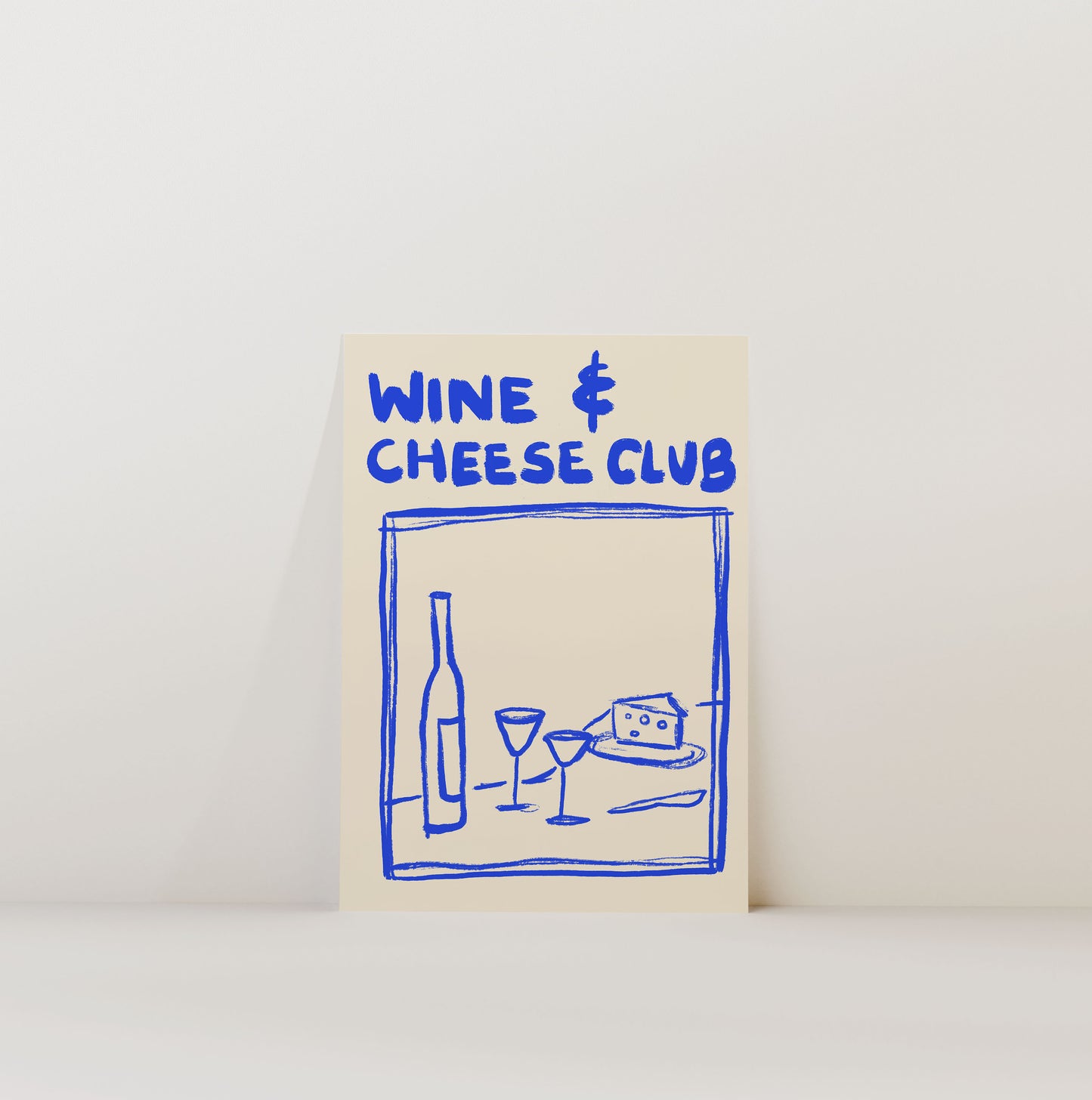 WINE & CHEESE PRINT