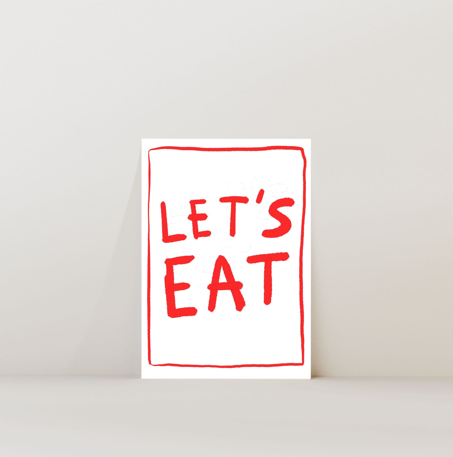 LET'S EAT PRINT