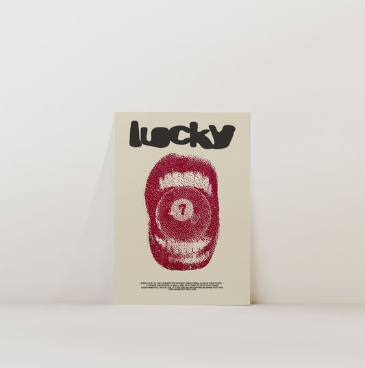 FEELING LUCKY PRINT