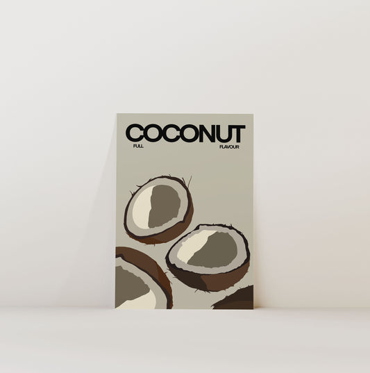 JUST COCONUTS PRINT