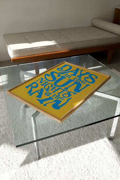 DAYS IN THE SUN PRINT