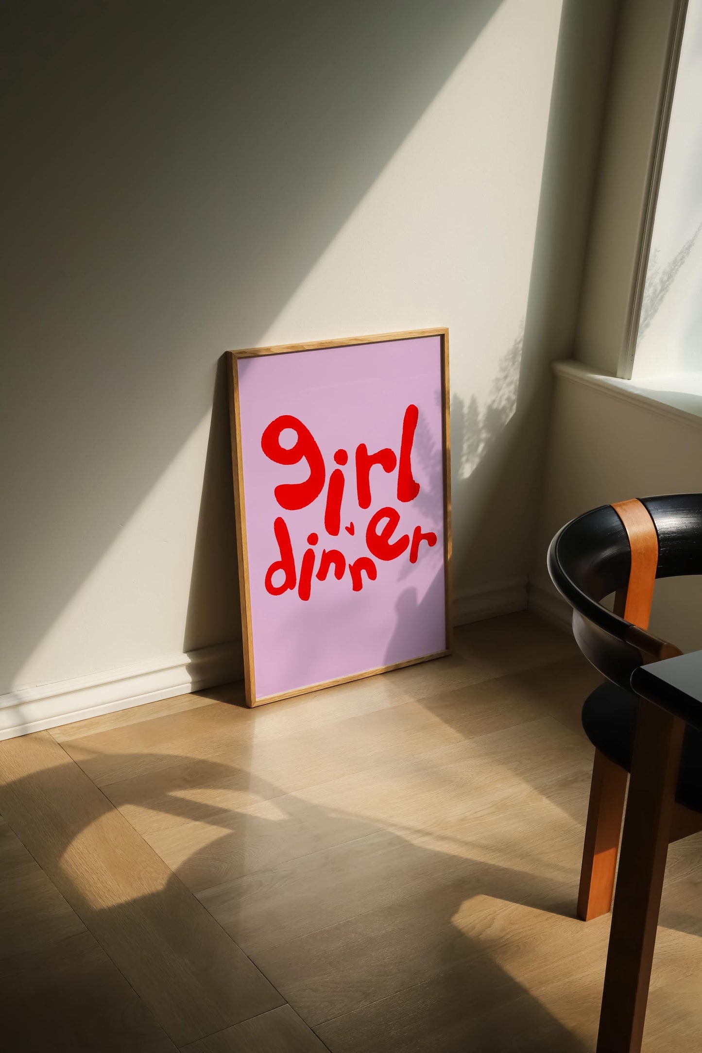 GRIL DINNER PRINT