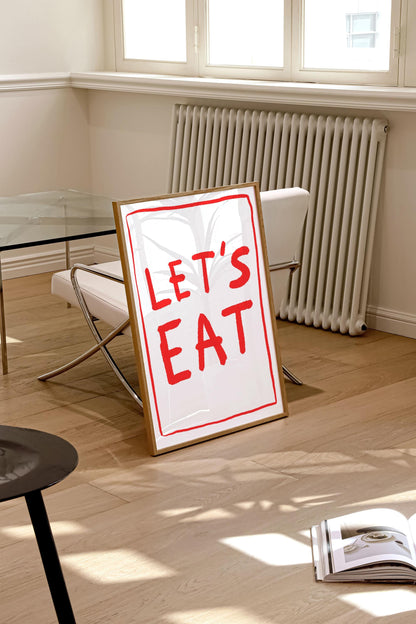 LET'S EAT PRINT