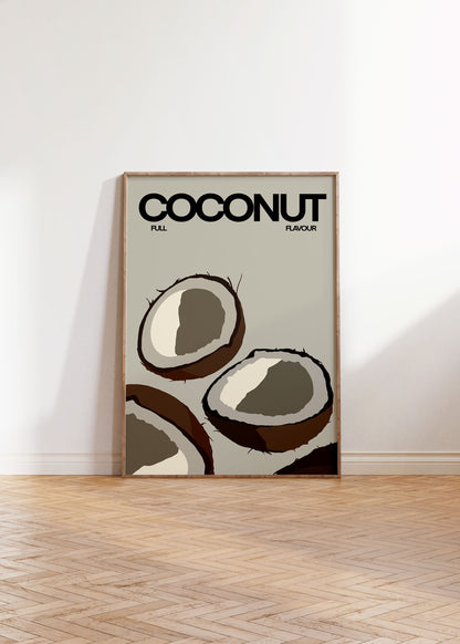 JUST COCONUTS PRINT