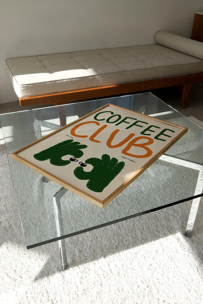COFFEE CLUB PRINT