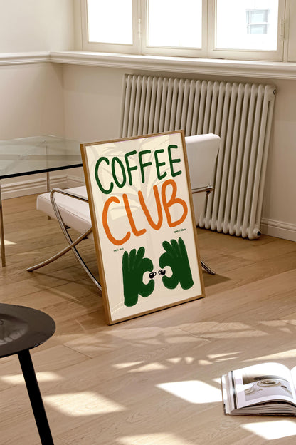 COFFEE CLUB PRINT