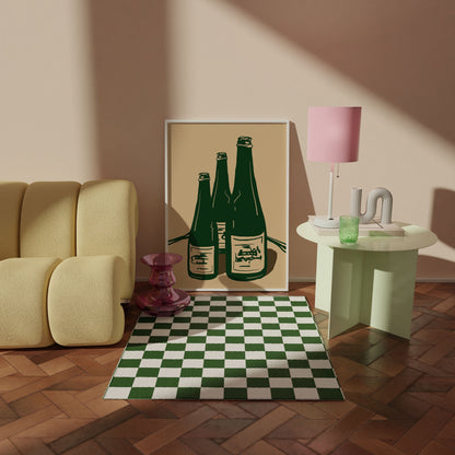 WINE BOTTLES PRINT