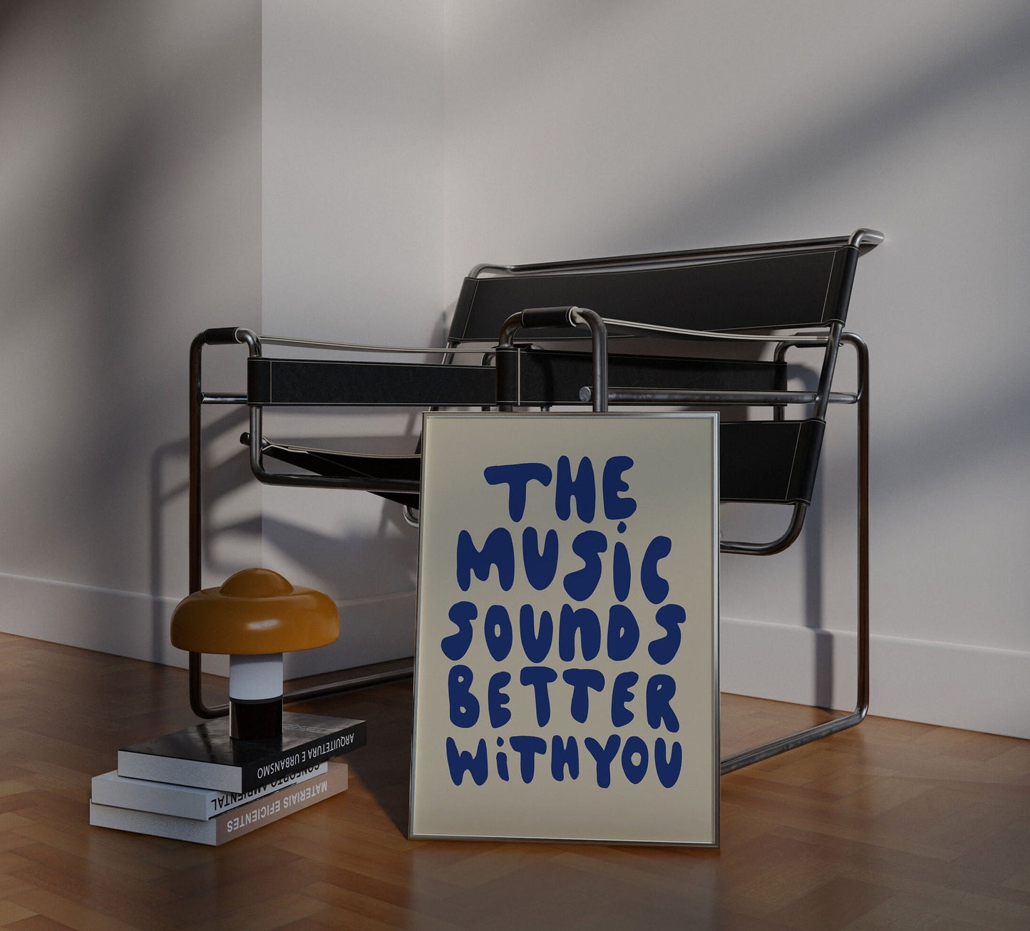 MUSIC SOUNDS BETTER WITH YOU PRINT