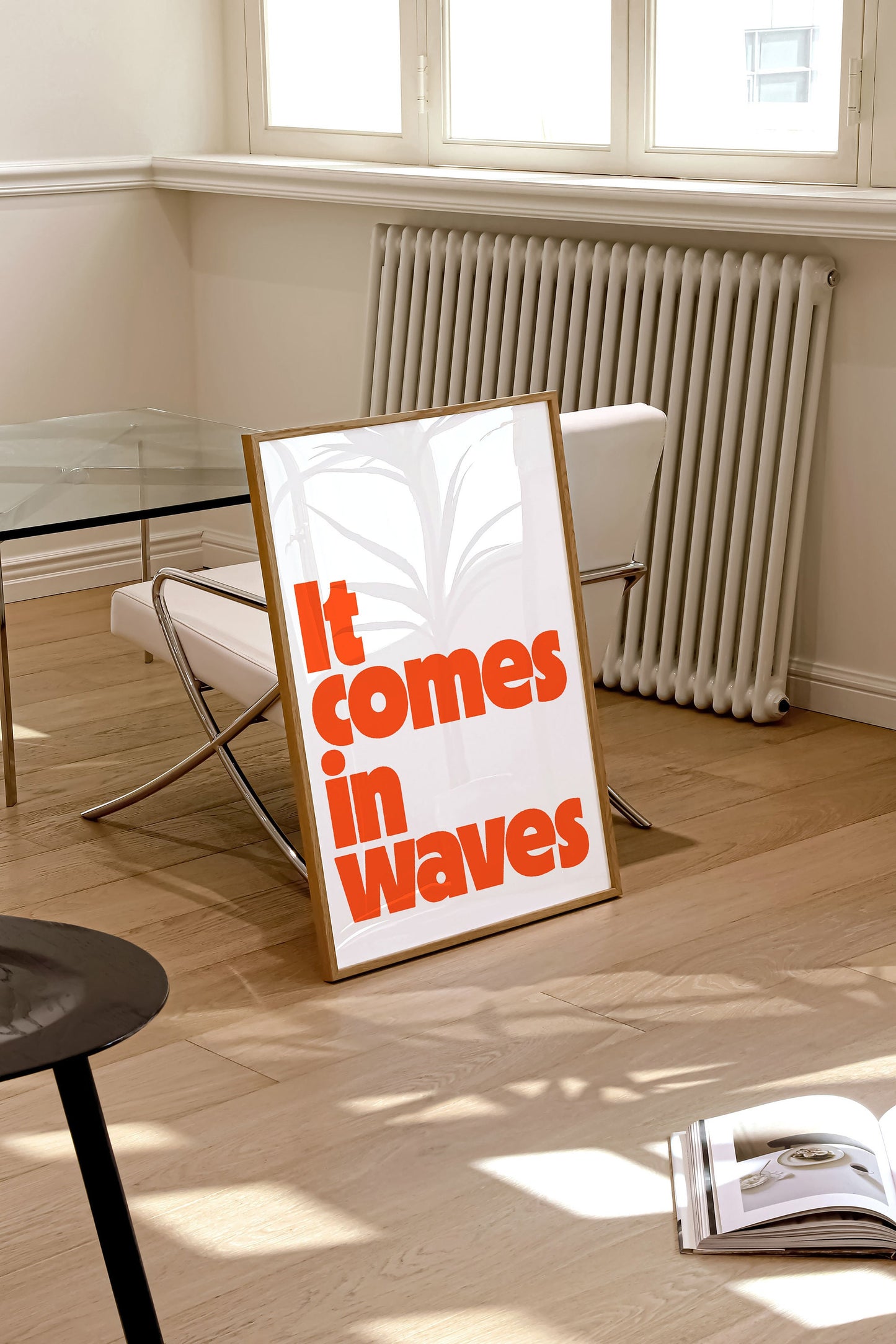 IT COMES IN WAVES PRINT