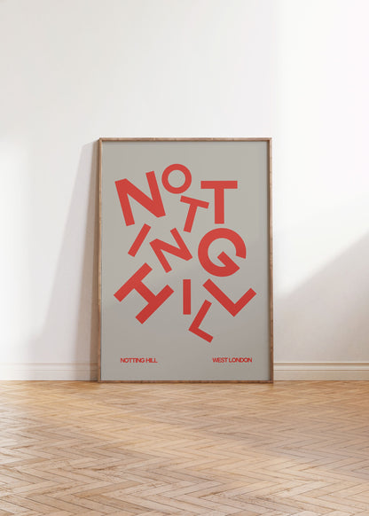 NOTTING HILL PRINT