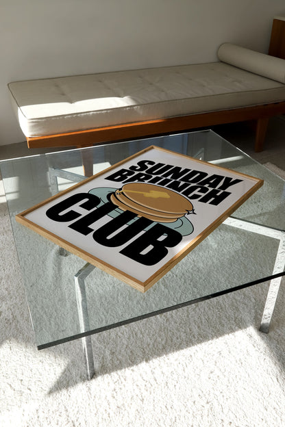 SUNDAY BRUNCH CLUB PRINT