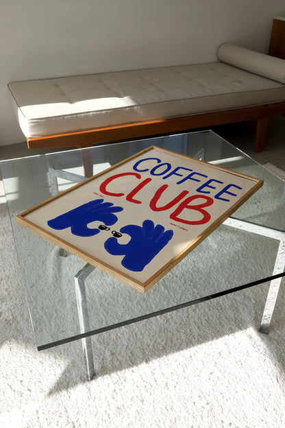 COFFEE CLUB PRINT