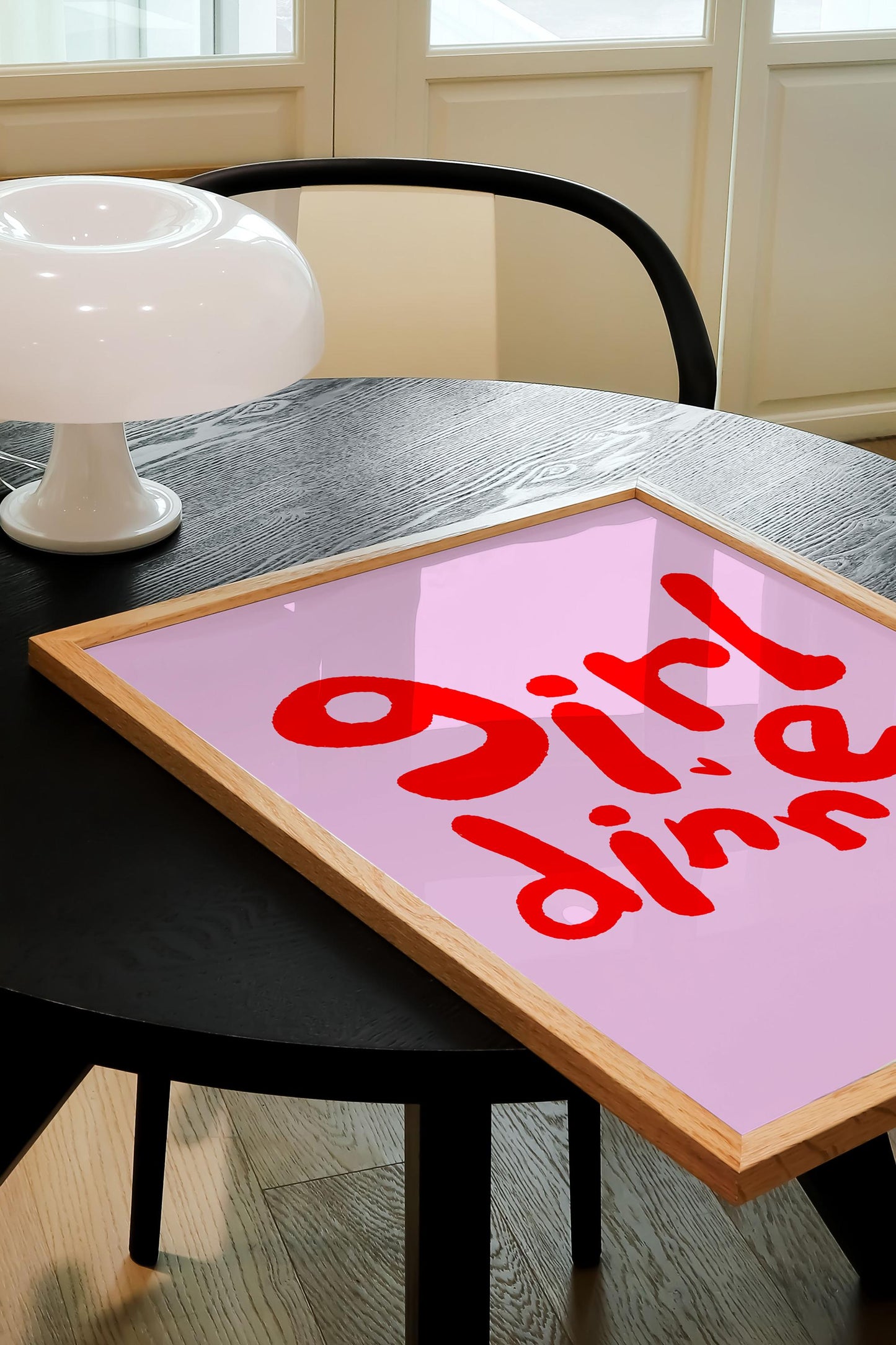 GRIL DINNER PRINT