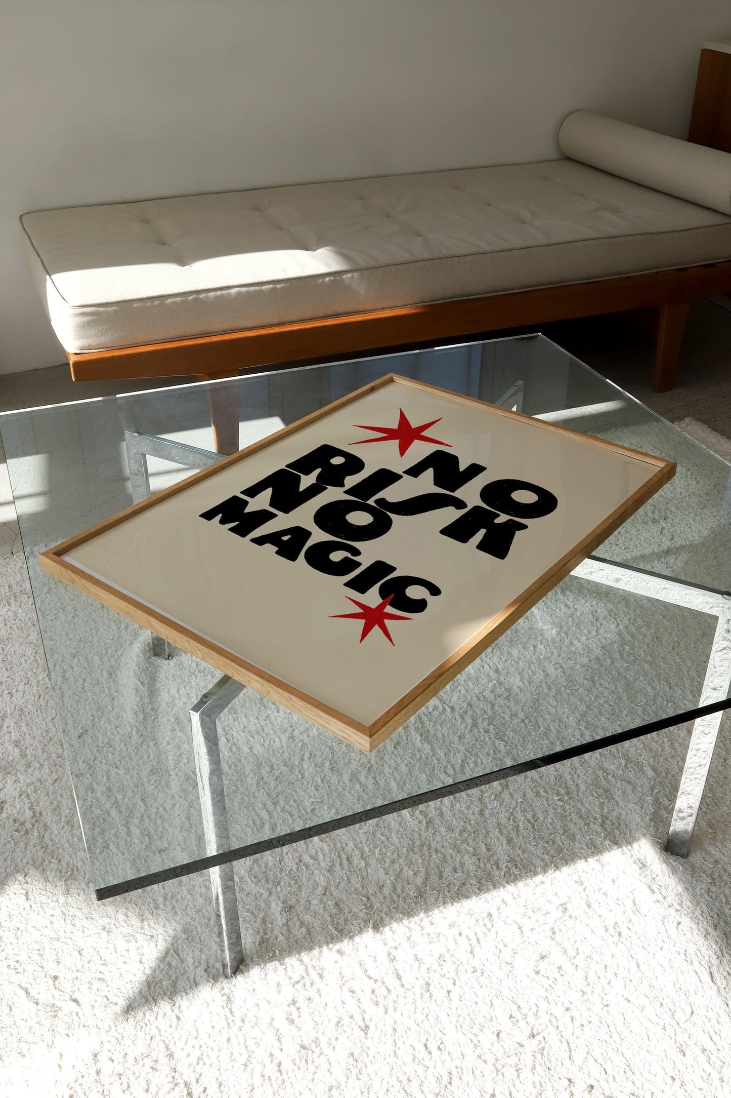 NO RISK NO MAGIC PRINT