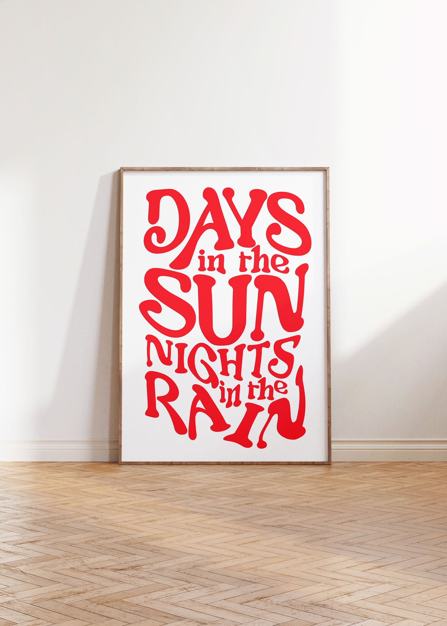 DAYS IN THE SUN PRINT