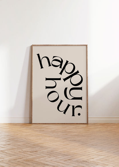 HAPPY HOUR PRINT