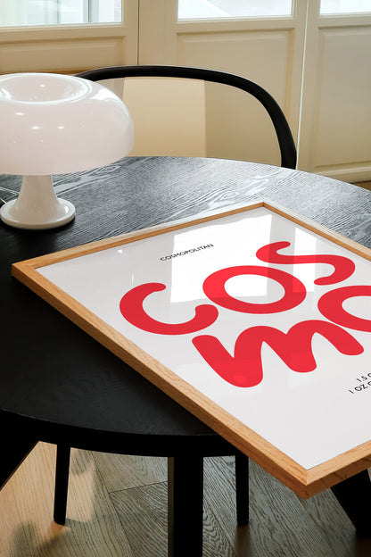 COSMOPOLITAN COCKTAIL RECIPE PRINT