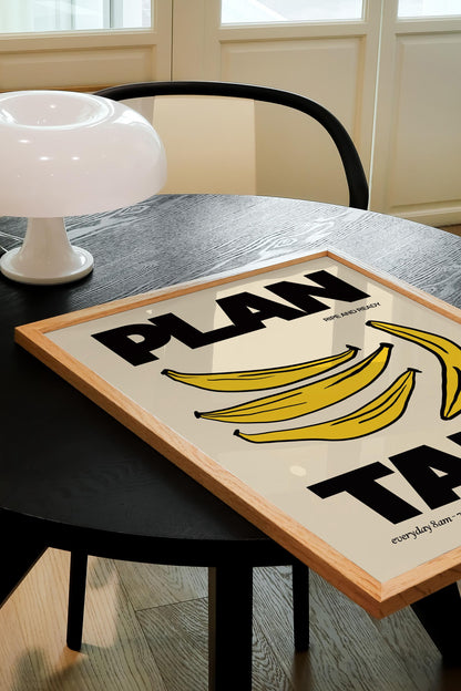 RIPE PLANTAIN PRINT